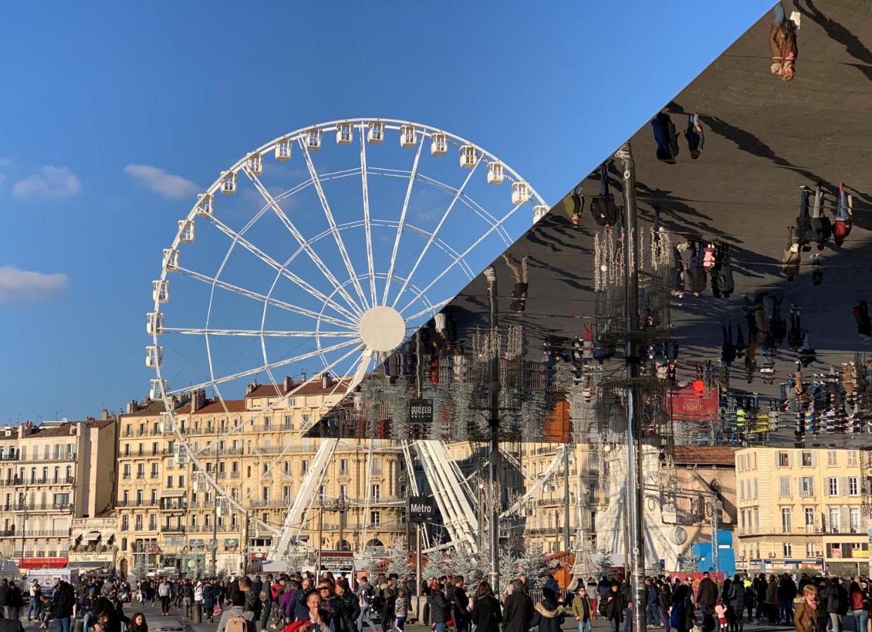 Elegant Studio Sous Les Toits Marseille Bagian luar foto